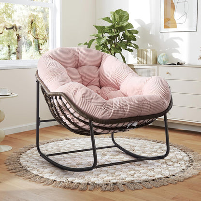 Ultimate Comfort: Sink Into Our Plush Papasan Rocker