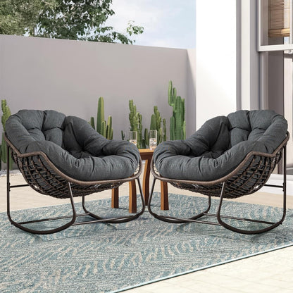 Ultimate Comfort: Sink Into Our Plush Papasan Rocker