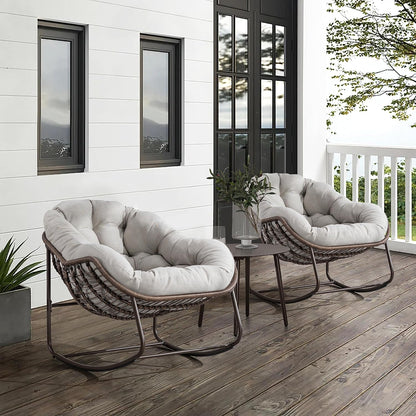 Ultimate Comfort: Sink Into Our Plush Papasan Rocker