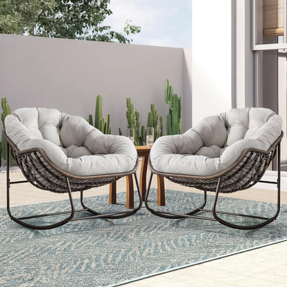 Ultimate Comfort: Sink Into Our Plush Papasan Rocker