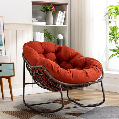 Ultimate Comfort: Sink Into Our Plush Papasan Rocker