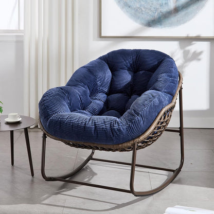 Ultimate Comfort: Sink Into Our Plush Papasan Rocker
